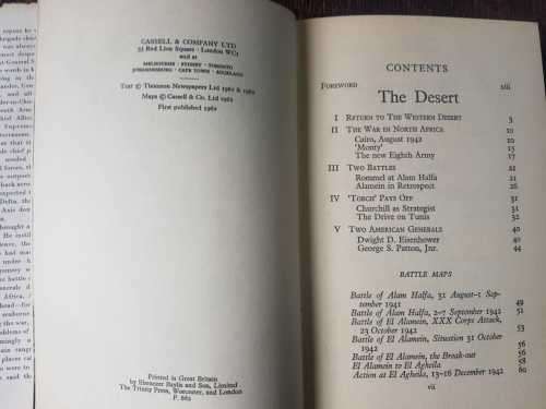 The Alexander Memoirs 1940-1945 AND Cover of Darkness