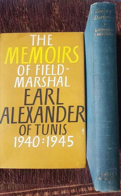 The Alexander Memoirs 1940-1945 AND Cover of Darkness