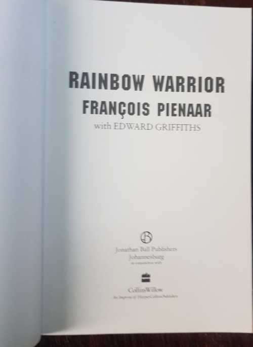 Rugby - Champions of the World AND Rainbow Warriors, First Editions