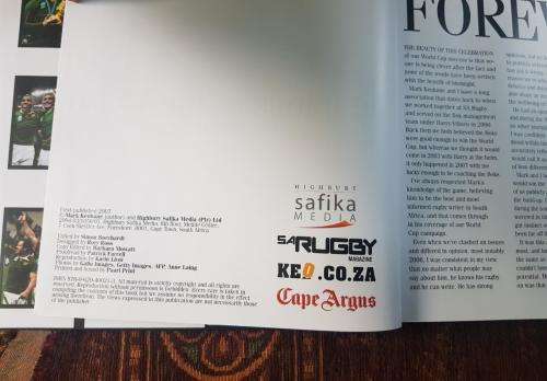 Rugby - Champions of the World AND Rainbow Warriors, First Editions