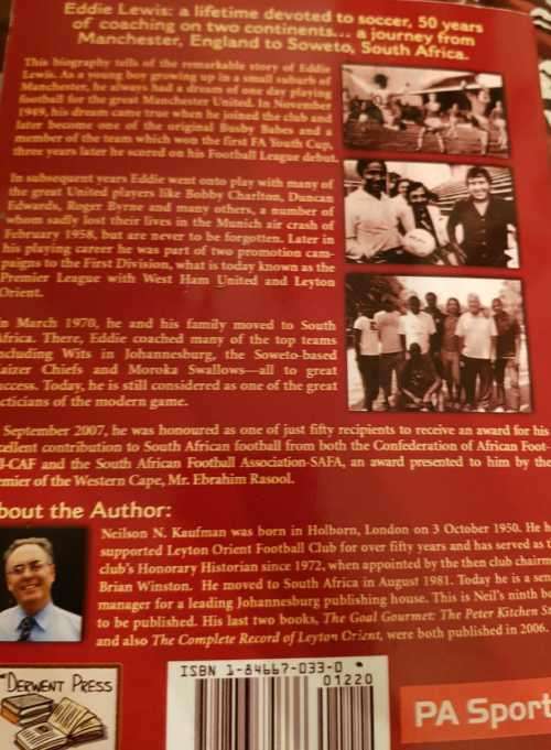 Manchester United Eddie Lewis Story Signed