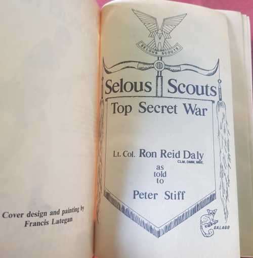 Selous Scouts   War, Top Secret War AND The SAS Survival Guide.