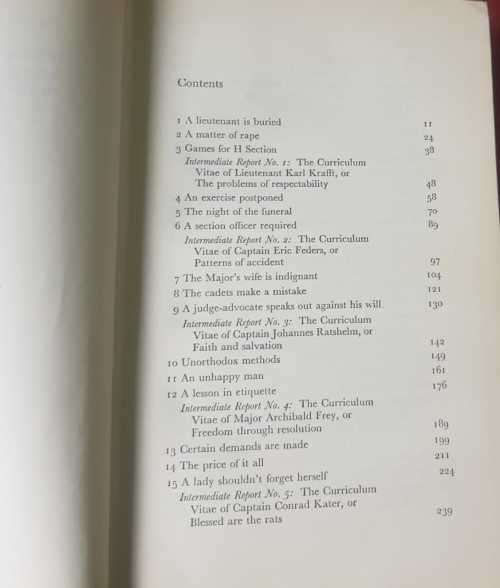 War, Officer Factory by Hans Helmut Kirst, First Edition 1962
