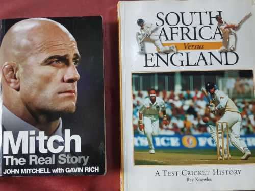 Cricket, Mitch, signed AND South Africa versus England