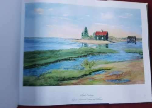 Land and Sea, Signed copy poetry inspired by art