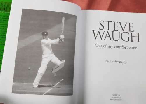 Cricket Memorabilia: Signed Copy by Victor Matfield and Steve Waugh
