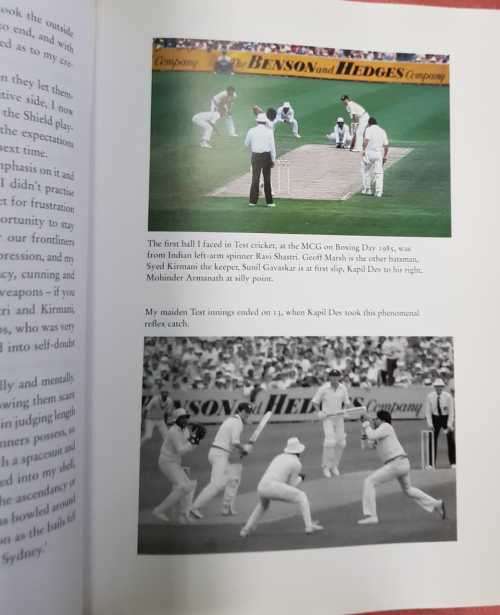 Cricket Memorabilia: Signed Copy by Victor Matfield and Steve Waugh