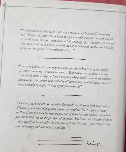 Iris Murdoch, A writer at War, letters and diaries 1938-46,