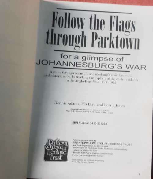 Follow the Flags through Parktown AND St Antonys Activists, SIGNED