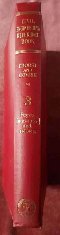 Civil Engineering Reference Book by Probst and Comrie