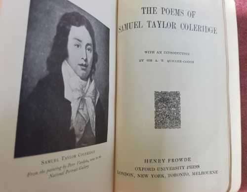 Golden Treasury of Songs and Lyrics 1900 AND Poems of Coleridge