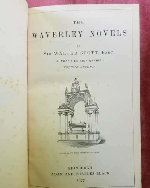 Waverley Novels (1877)  I and II by   A. C. Black