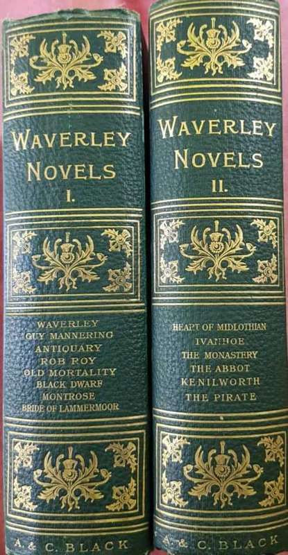 Waverley Novels (1877)  I and II by   A. C. Black