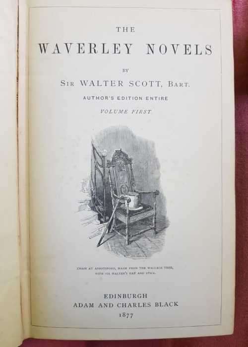 Waverley Novels (1877)  I and II by   A. C. Black