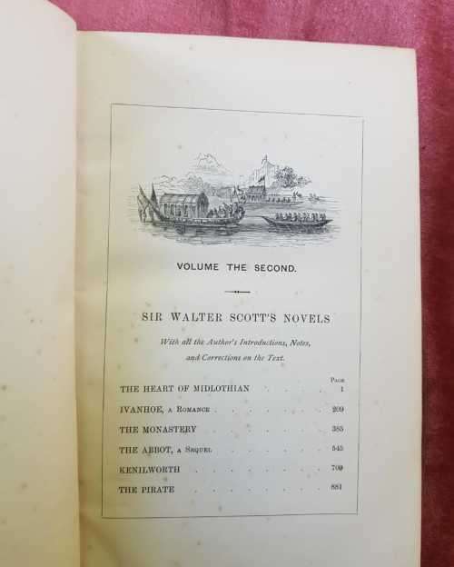 Waverley Novels (1877)  I and II by   A. C. Black