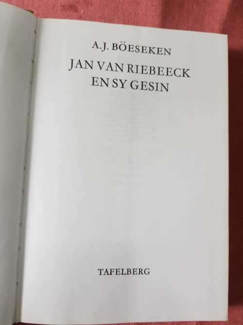 Jan Van Riebeeck and They seek a Country