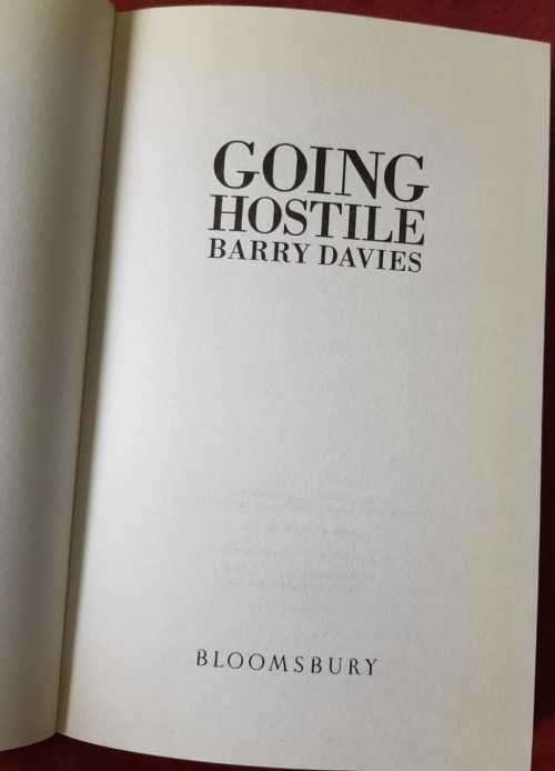 SAS / Going Hostile by Barry Davies