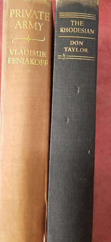 War, The Rhodesian and Private Army, First Editions