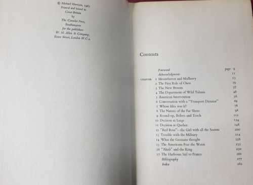 Churchill and War countries prior to WWII, Mulberry AND Guns or Butter