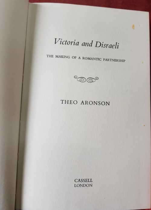 Victoria and Disraeli and Jane Dunn