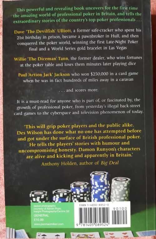 Poker, Swimming with Devil Fish by Des Wilson