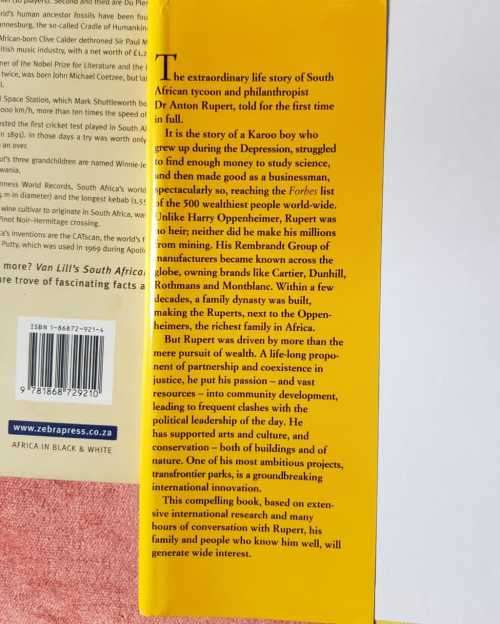 Anton Rupert and Van Lills South African Miscellany