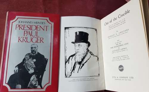 PAUL KRUGER PRESIDENT & OUT OF THE CRUCIBLE by Meintjes & Childers Anglo Boer War
