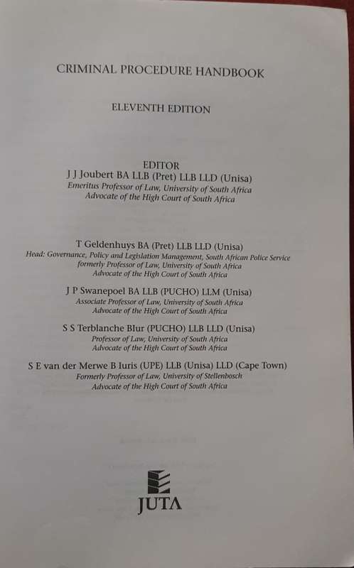 CRIMINAL PROCEDURE