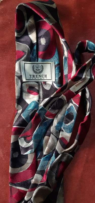 TRENCH SILK TIE
