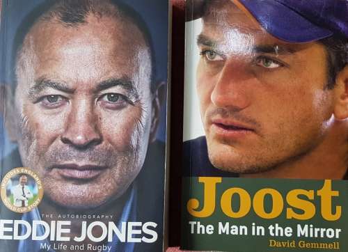 RUGBY EDDIE JONES and JOOST FIRST EDITIONS SPRINGBOKS