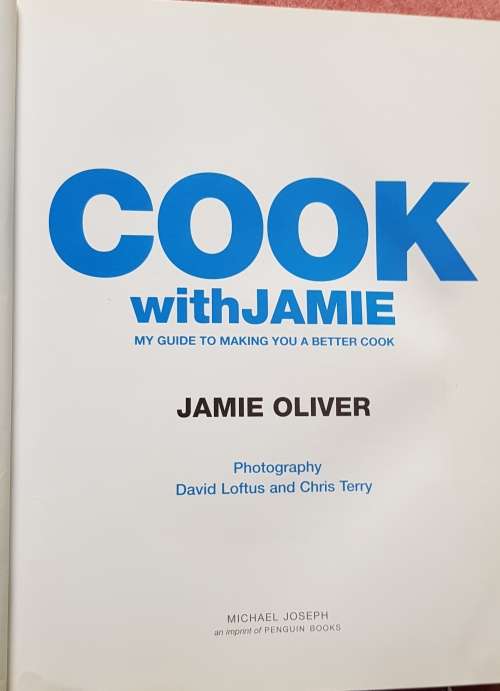 JAMIE OLIVER COOK WITH JAMIE FIRST EDITION