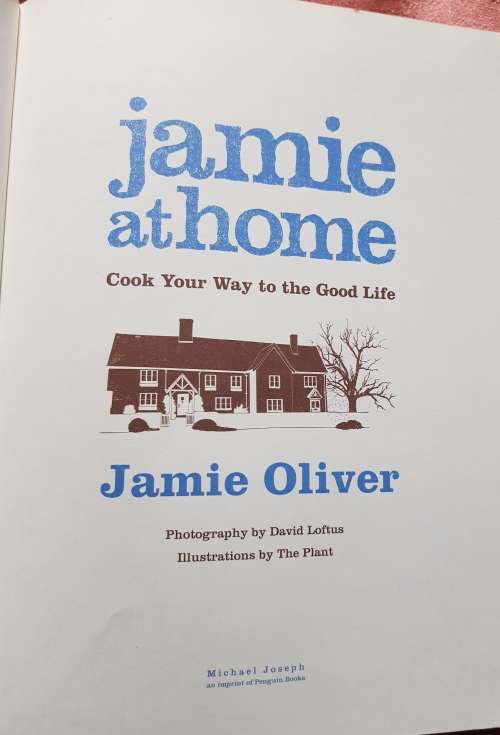 JAMIE OLIVER JAMIE AT HOME FIRST EDITION