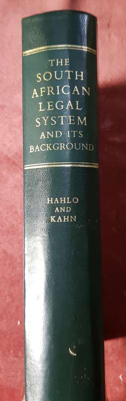 SOUTH AFRICAN LEGAL SYSTEM AND IT'S BACKGROUND