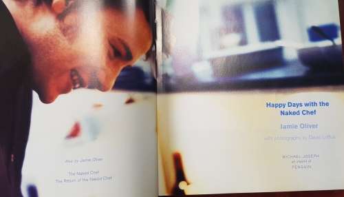 JAMIE OLIVER NAKED CHEF & HAPPY DAYS WITH A NAKED CHEF FIRST EDITIONS