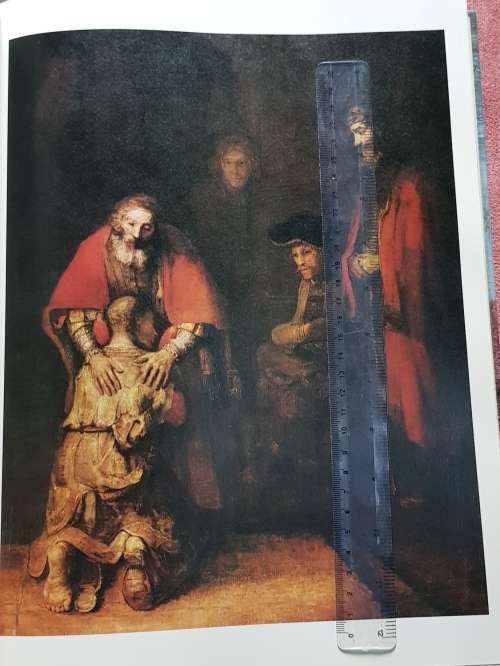 FIRST EDITION REMBRANDT HORST GERSON 527 PAGES COFFEE TABLE BOOK