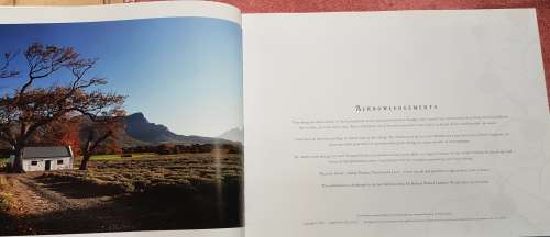 GROOTE SCHUUR FRANSCHHOEK COFFEE BOOK TABLE
