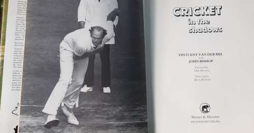 CRICKET in the Shadows VINCENT VAN DER BIJL   AND  Vintage Summer JOHN ARLOTT 1947
