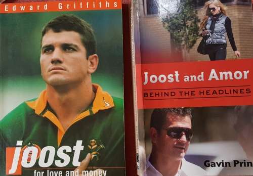RUGBY JOOST AND AMOR SPRINGBOK JOOST VD WESTHIUZEN