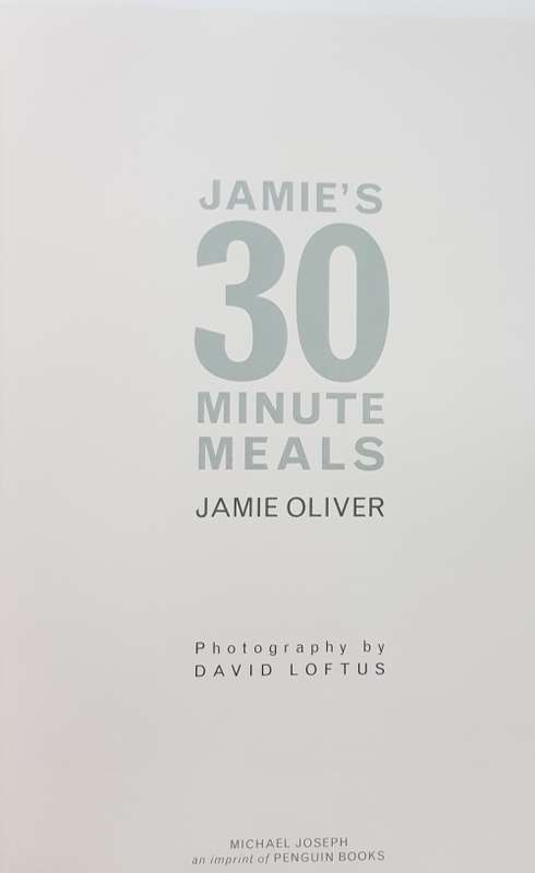 Jamie's 30-Minute Meals Jamie Oliver