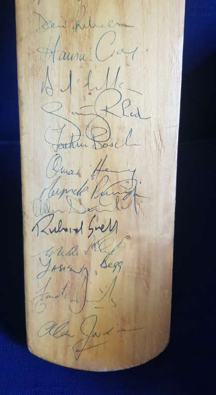 Rare Very Rare Cricket Hansie Cronje Signed
