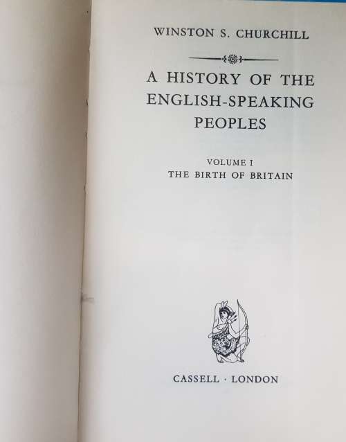 Churchill History of the English Speaking Peoples 4 Volumes 1 to 4 complete set