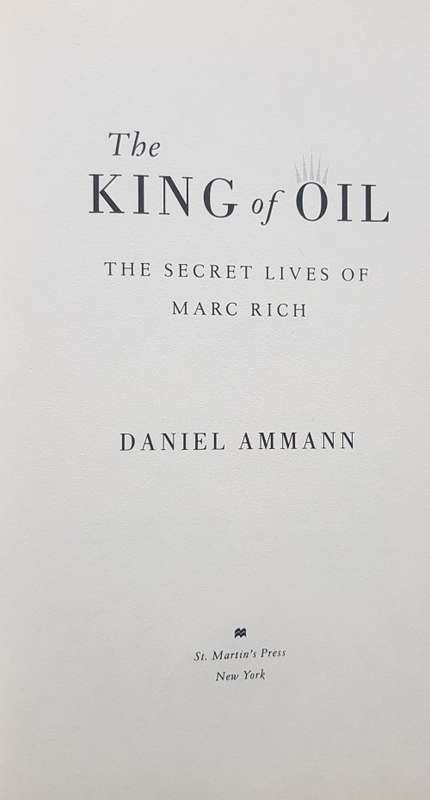 MARC RICH KING OF OIL BAD COMPANY AFRICANA