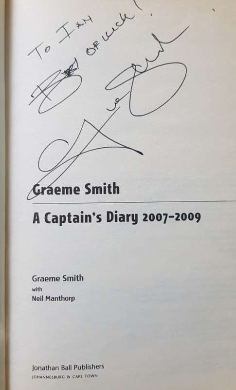 CRICKET SIGNED SMITH