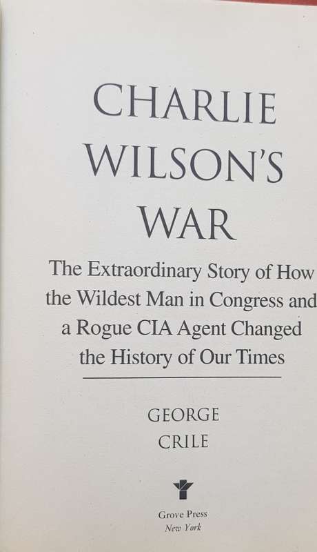 CIA CHARLIE WILSON'S WAR DVD BOOK