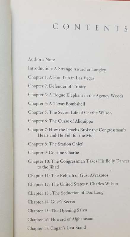 CIA CHARLIE WILSON'S WAR DVD BOOK