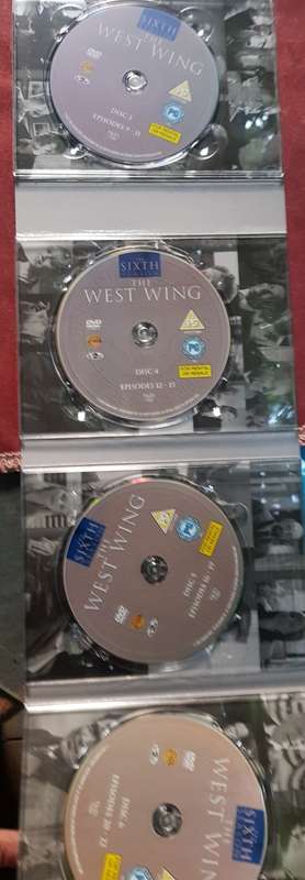 West Wing Sixth DVD Collectors Boxset