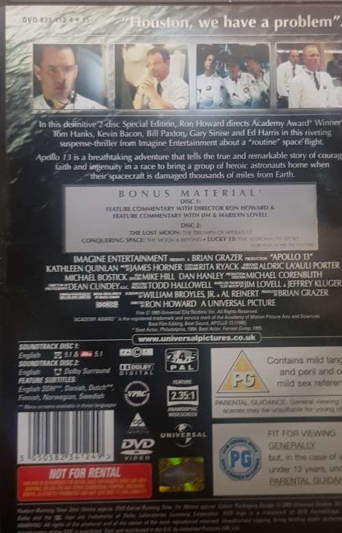 APOLLO 13 DVD