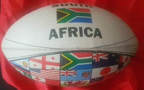 RUGBY 2019 SOUTH AFRICA RUGBY BALL SA WORLD CHAMPS SPRINGBOKS RUGBY