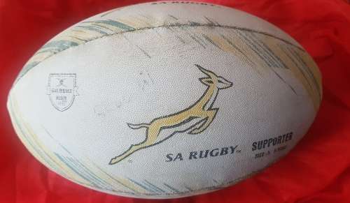 Vintage SPRINGBOK SUPPORTER RUGBY BALL