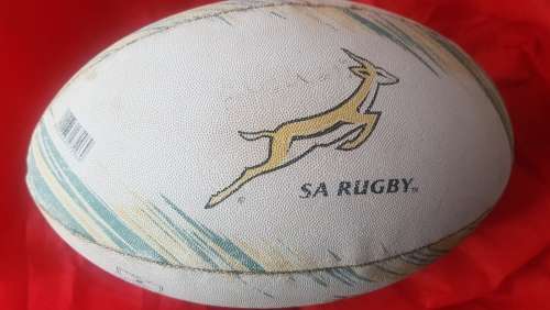 Vintage SPRINGBOK SUPPORTER RUGBY BALL